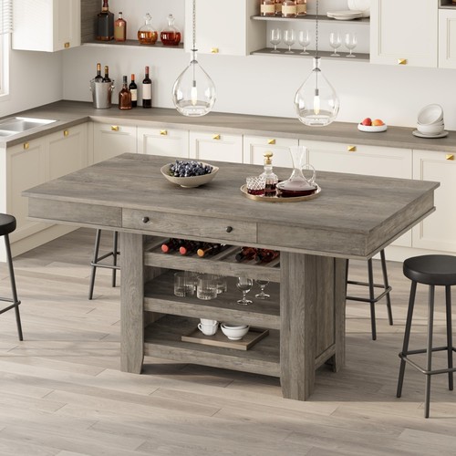 Farmhouse dining counter - dining,