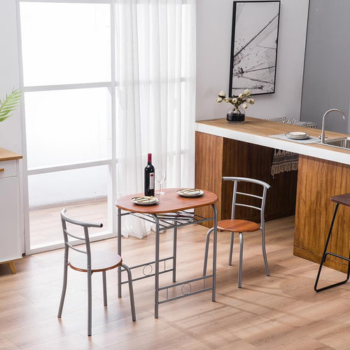 Piece dining table set - table,