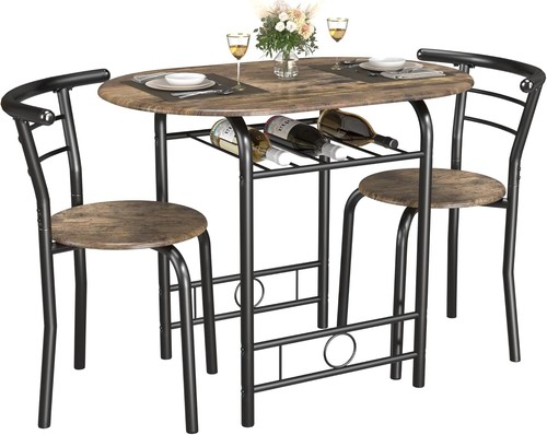 Piece wooden round - 3-piece, &