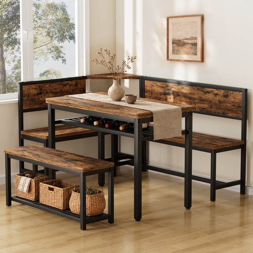 Corner dining set with - corner,
