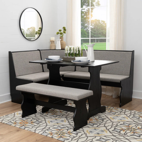 Gray black top breakfast - gray,