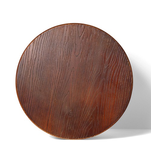 Farmhouse round wooden table - farmhouse,