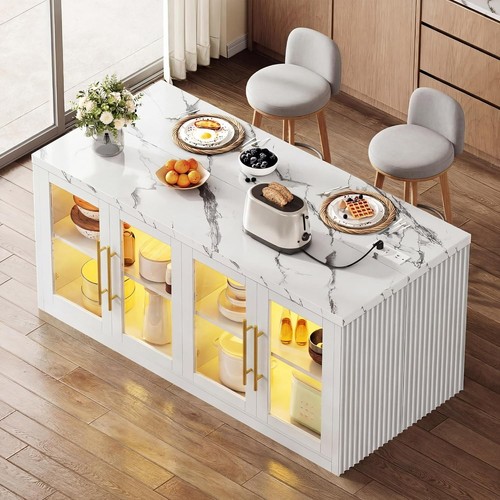 Large kitchen island - island, with