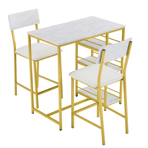 Bar table set for - table, kitchen